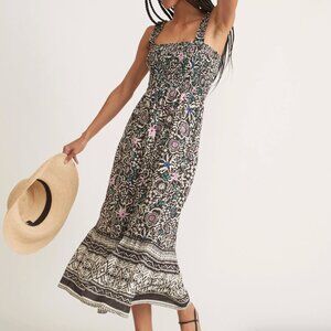 Women's Marine Layer Selene Floral Maxi Dress - Size Small